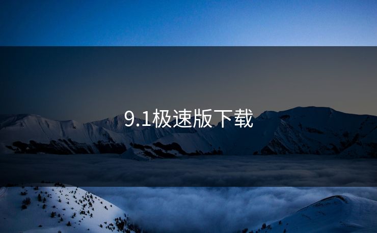 9.1极速版下载 9.1极速版下载
